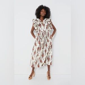 green emerald velvet dress Fern Short Sleeve Marina Dress